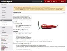 Tablet Screenshot of chiliproject.org
